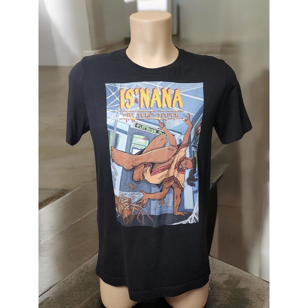 T Shirt Is'Nana The Were Spider Rare Black Mythology Spider God Webway Comics M